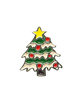Weihnachtsbaum Hundehalsband Anhänger